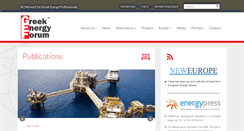 Desktop Screenshot of greekenergyforum.com